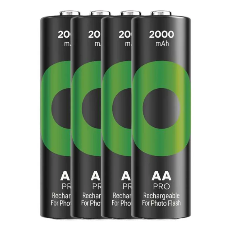 GP Nabíjací ReCyko Pro Photo Flash AA 2000mAh-4ks (1032224201)