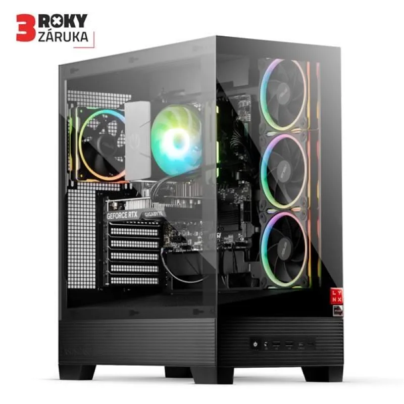 LYNX Challenger Ryzen 7 7800X3D 32GB 2TB SSD NVMe RX 9070XT 16G W11 Home…