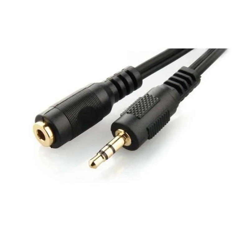 Gembird 3.5 mm stereo audio extension cable M/F, 5 m (CCA-421S-5M)
