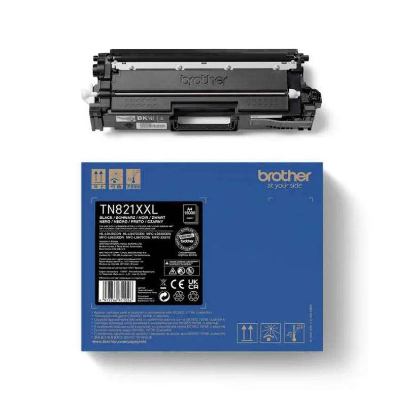 toner BROTHER TN-821XXL Black HL-L9430CDN/L9470CDN, MFC-L9630CDN/L9670CDN (15000 str.) (TN821XXLBK)