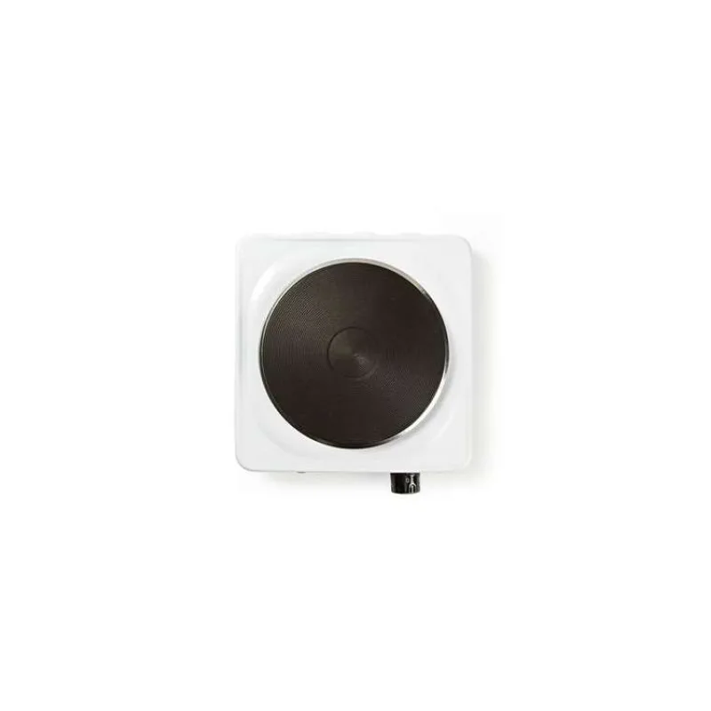 NEDIS elektrický vařič/ 1 plotýnka/ výkon 1500 W/ ochrana proti přehřátí/ bílý (KAEP150EWT1)