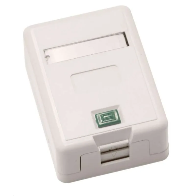 Zásuvka neosazená 1x RJ45 na omítku (ZLB1)