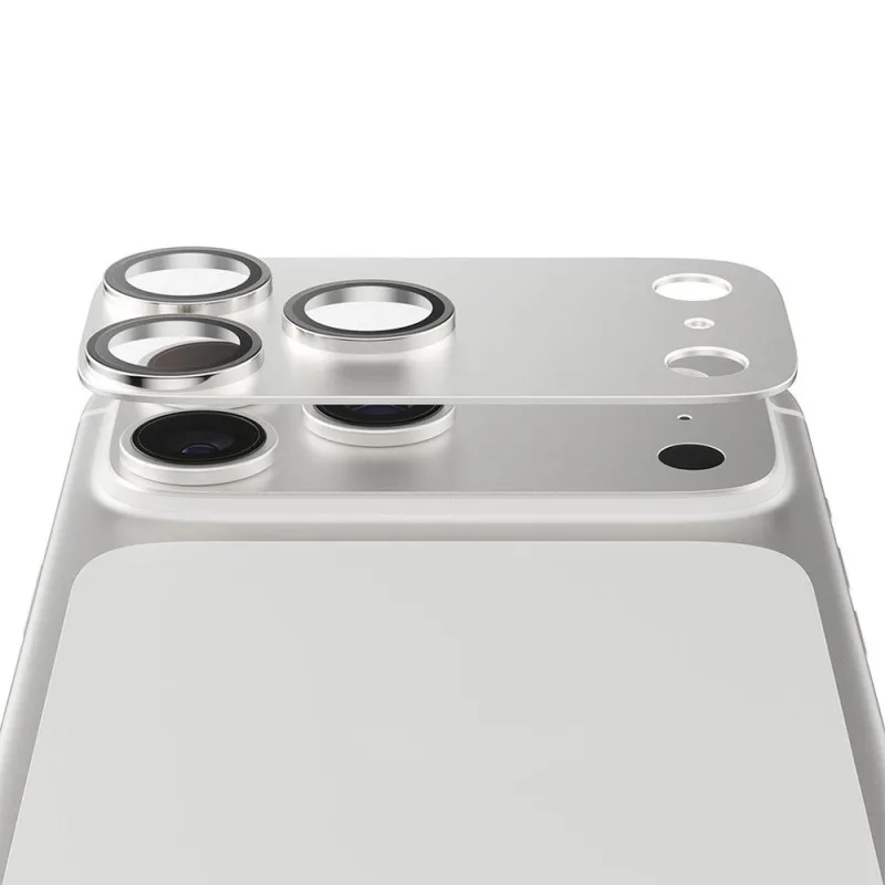 PanzerGlass Fender Camera Protection pre iPhone 17 Pro Max - Silver