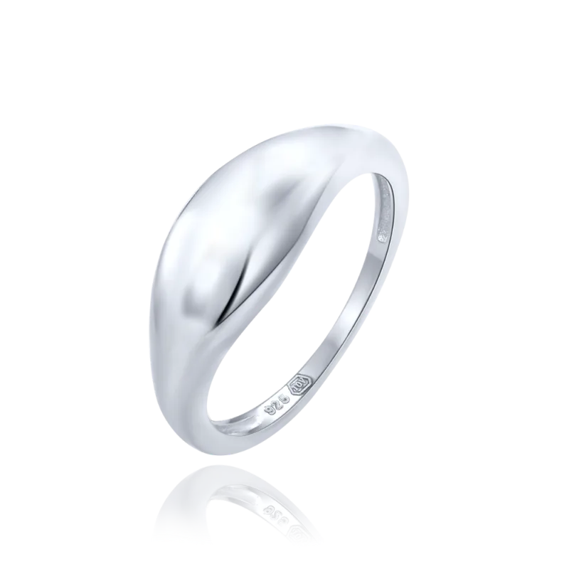 MINET Moderní stříbrný prsten vel. 56