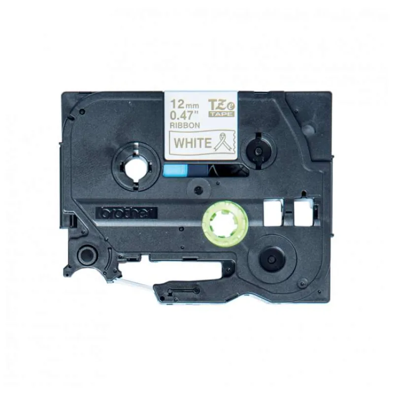 páska BROTHER TZeR234 zlaté písmo, biela stužková páska Tape (12mm) (TZER234)