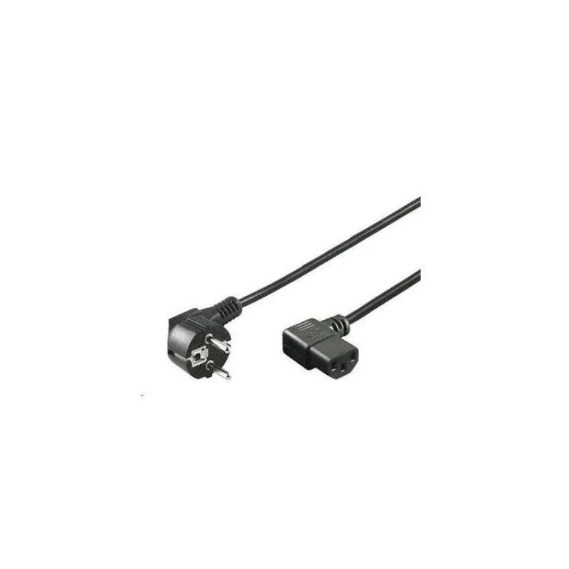 PREMIUMCORD Napájací kábel 230V 2m uhlový 90° (kpsp2-90)