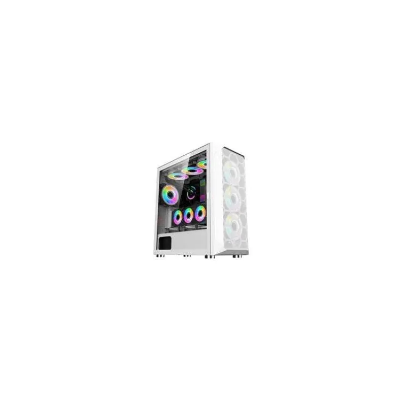 1stCOOL MiddleTower Wind Storm White, E-ATX, USB3.0 + set 4x ARGB fan (ML-WSTORM-W-ARGB)