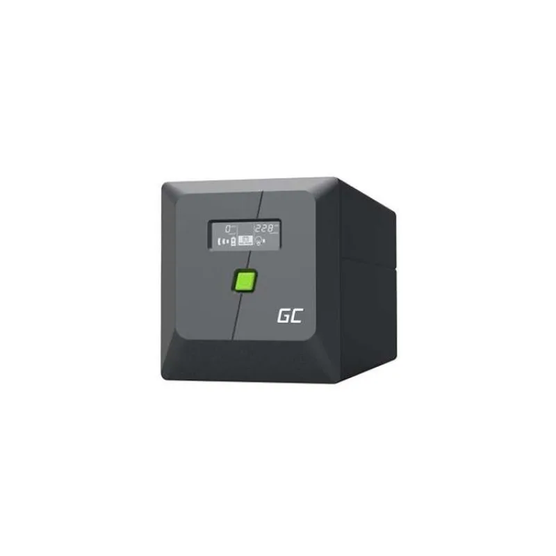 Green Cell Záložní zdroj UPS 1000VA 600W PowerProof s LCD displejem (UPSLM600)