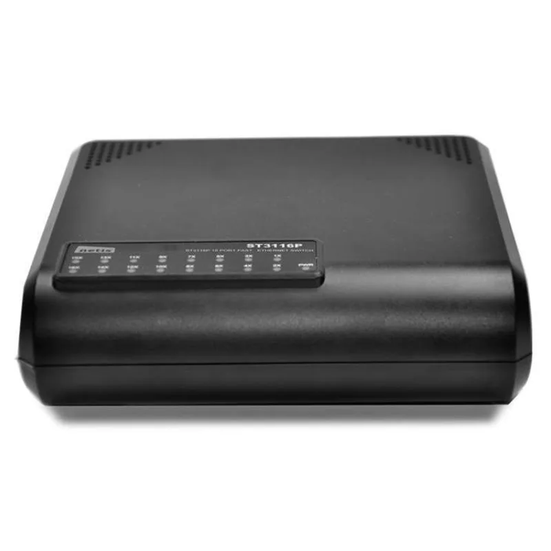 STONET by Netis ST-3116P Switch 16x 10/100, plastový, GREEN, na stěnu/stůl (ST3116P)