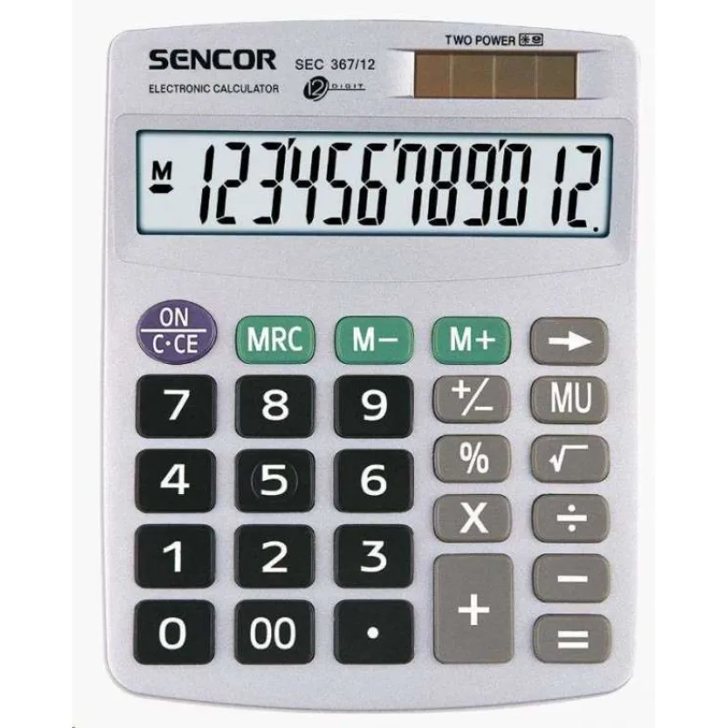 Sencor kalkulačka SEC 367/ 12 (SEC 367/ 12)