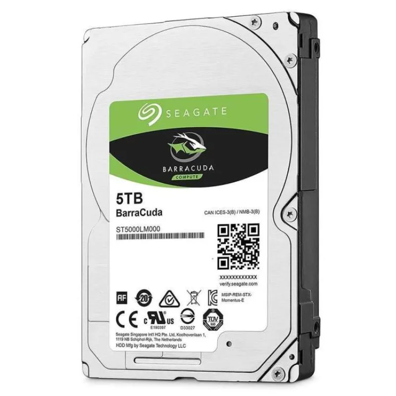 Seagate Barracuda Mobile HDD 5TB 2,5" SATA 15mm (ST5000LM000)