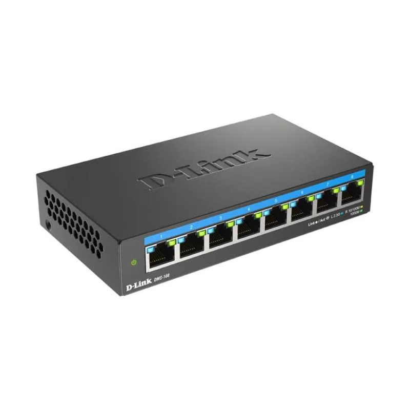 D-Link DMS-108/E 8-port Multi-Gigabit Unmanaged Switch (DMS-108/E)