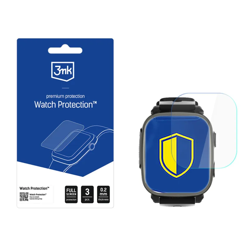 3mk Watch Protection ARC chránič obrazovky inteligentných hodiniek pre Carneo GUARDKID+ 4G Platinum