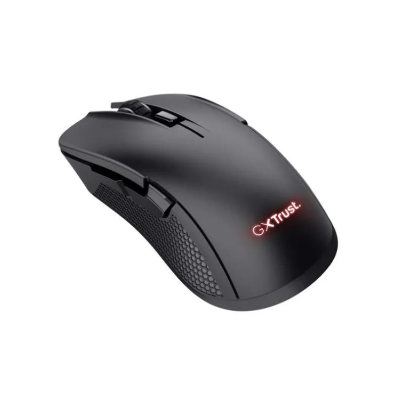 TRUST myš GXT 923 YBAR Gaming Wireless Mouse, optická, USB, černá (24888)