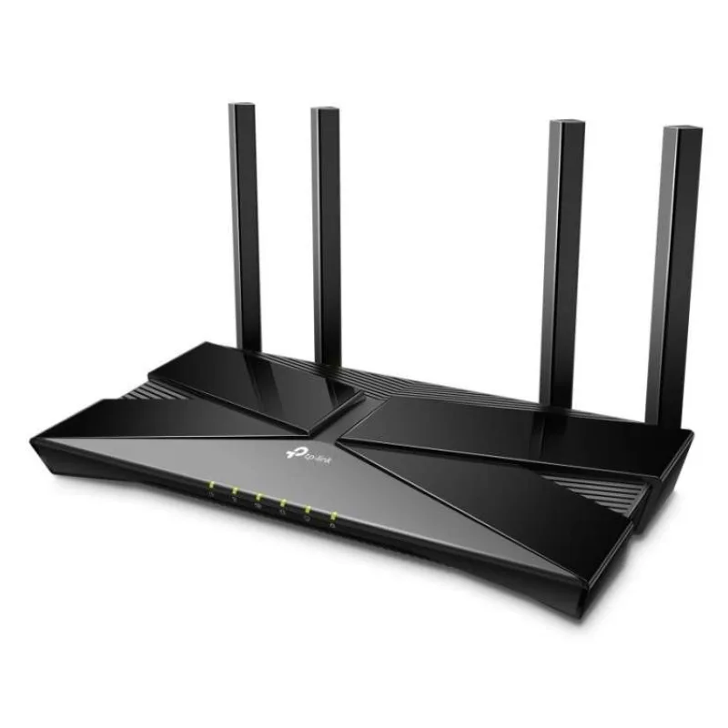 AX3000 Dual-Band Wi-Fi 6 Router SPEED: 574 Mbps at 2.4 GHz + 2402 Mbps at 5 GHz SPEC: 4× Antennas, MediaTek Dual-Core CP (EX520)