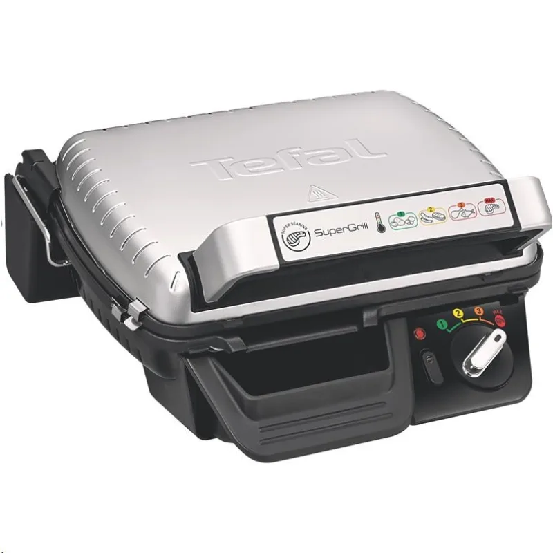 Tefal Supergrill Standard GC450B32 elektrický gril, 2000 W, kontaktní,…