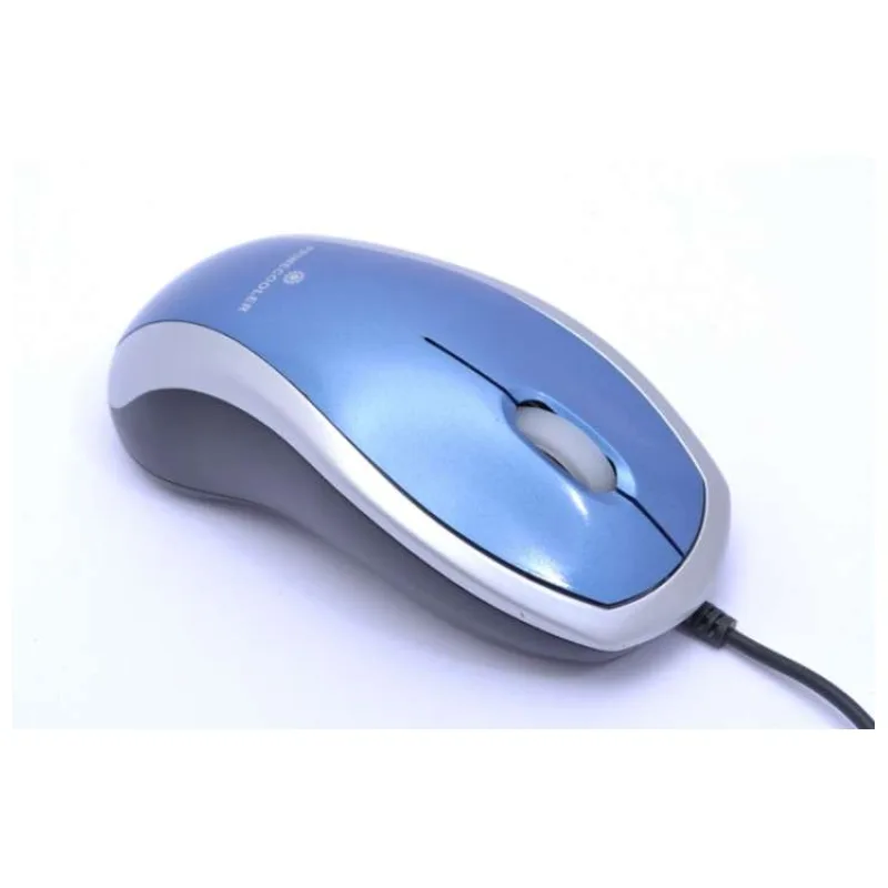 Primecooler/Kancelárska/Optická/800 DPI/Drôtová USB/Svetlo modrá (PC-ComfortMouse A)