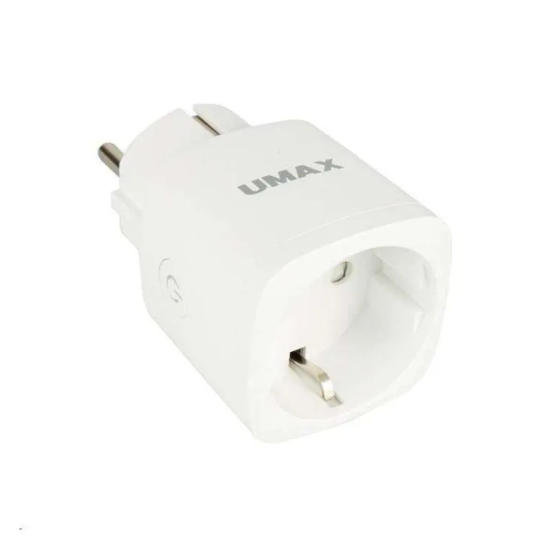 UMAX chytrá zásuvka U-Smart Wifi Plug Mini/ Wi-Fi/ 1x zástrčka/ Amazon Alexa/ Google Assistant/ Android/ iOS/ bílá (UB901)