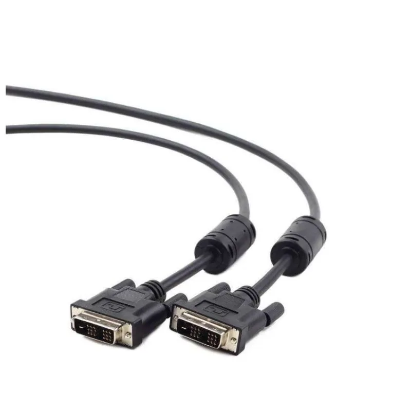 Gembird kábel DVI (M - M) video single link, 1.8m, čierny. bulk balenie (CC-DVI-BK-6)