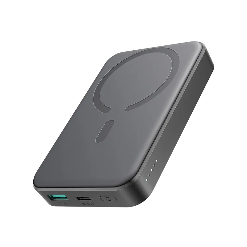 Joyroom JR-W020 20W 10000mAh Power Bank MagSafe + USB-C - USB-C 0,25 m kábel - čierny