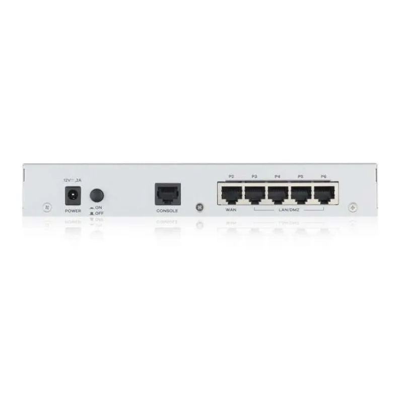 Zyxel USG FLEX 50 HP, 5 Gigabit user-definable ports, 1*1G PoE+, 1*USB with 1 YR Gold Security Pack (USGFLEX50HP-EU0102F)