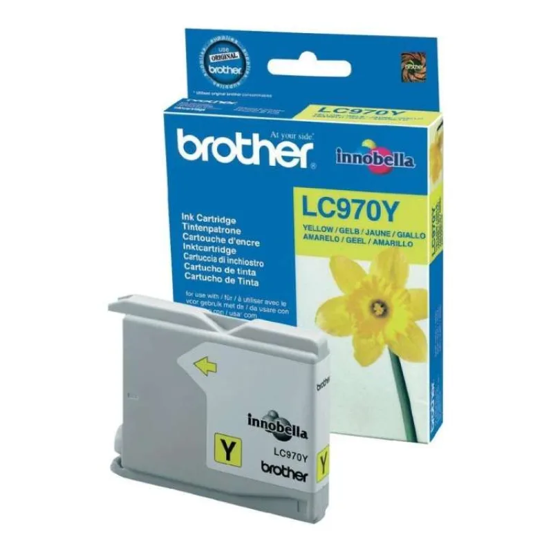Brother LC-970Y (yellow, 300 str.@ 5%, draft) (LC970Y)
