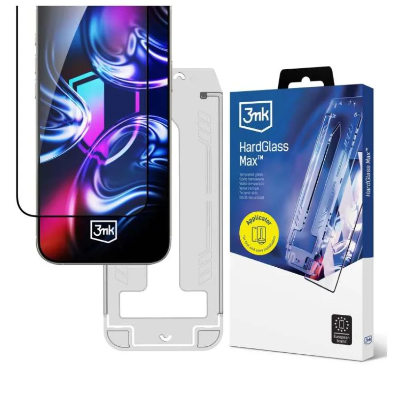 3mk tvrzené sklo HardGlass Max FrameFit pro Apple iPhone 14 Pro Max (5903108671538)