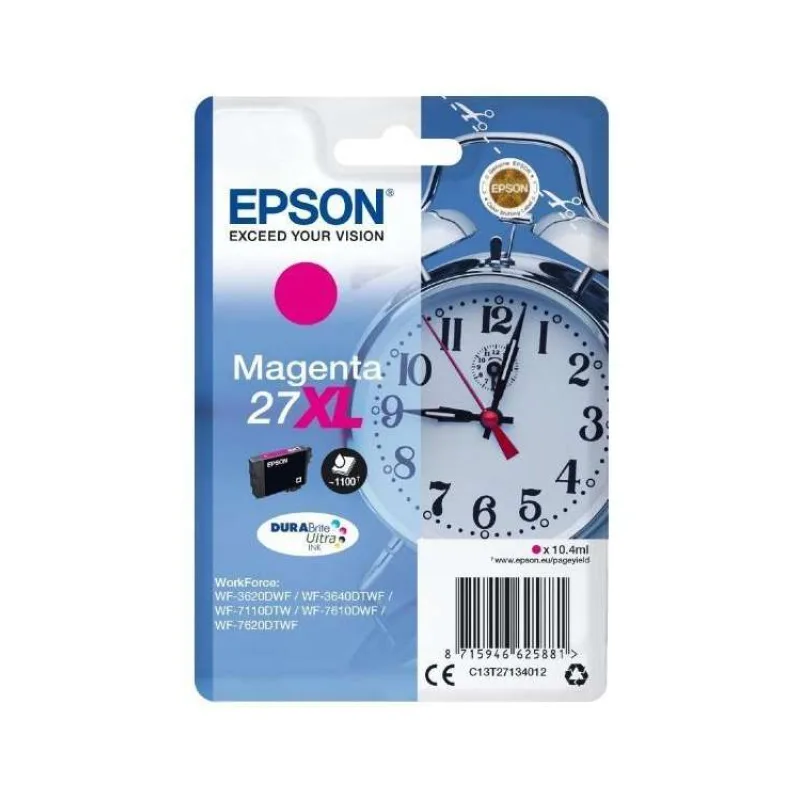 EPSON cartridge T2713 magenta (budík) XL (C13T27134012)