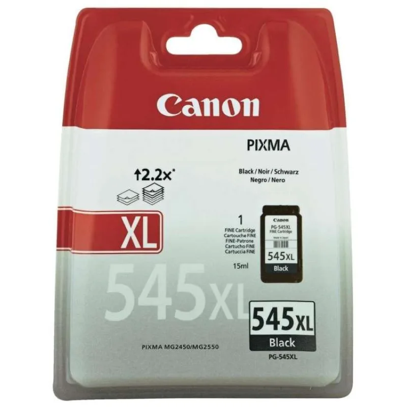 Canon inkoustová náplň PG-545 XL černá (8286B001)