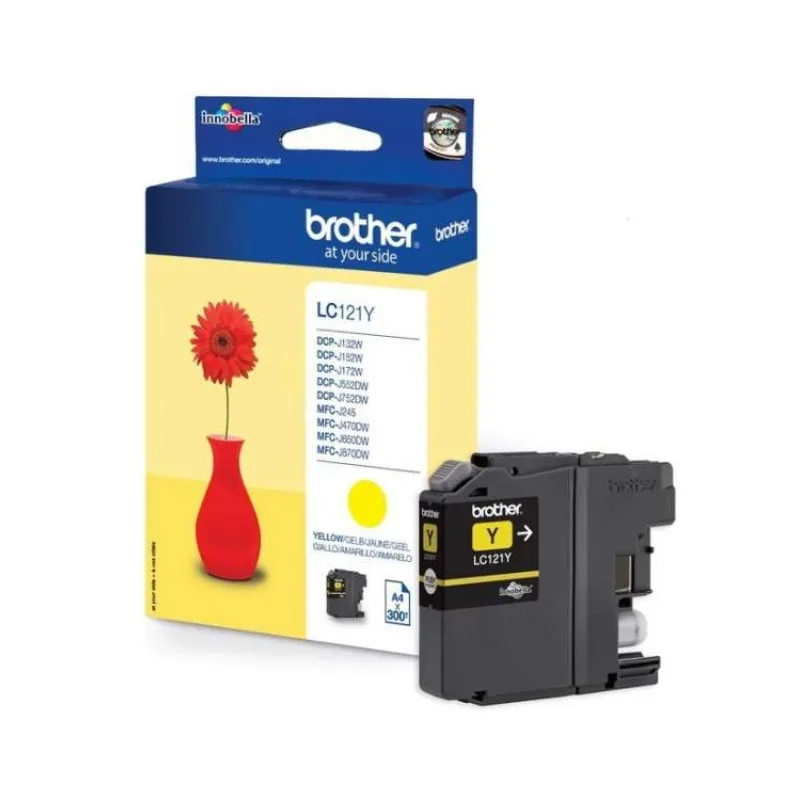 LC-121Y (atrament žltý, 300 str.) (LC121Y)