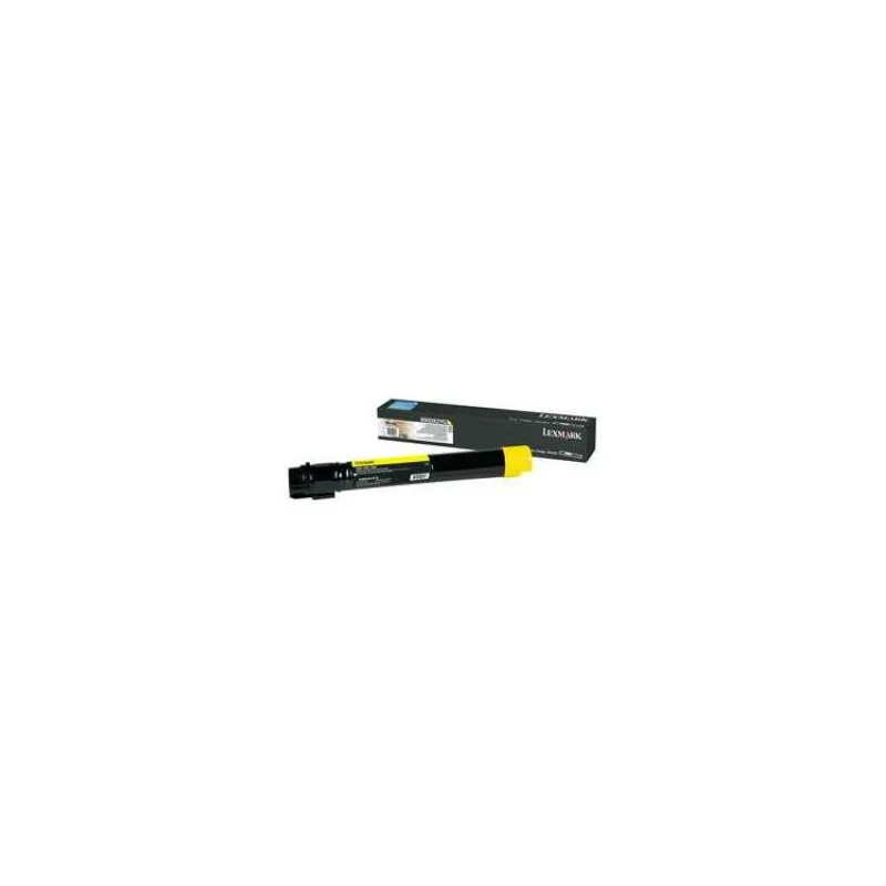 Lexmark X950, X952, X954 Yellow Extra High Yield Toner Cartridge (22K) (X950X2YG)