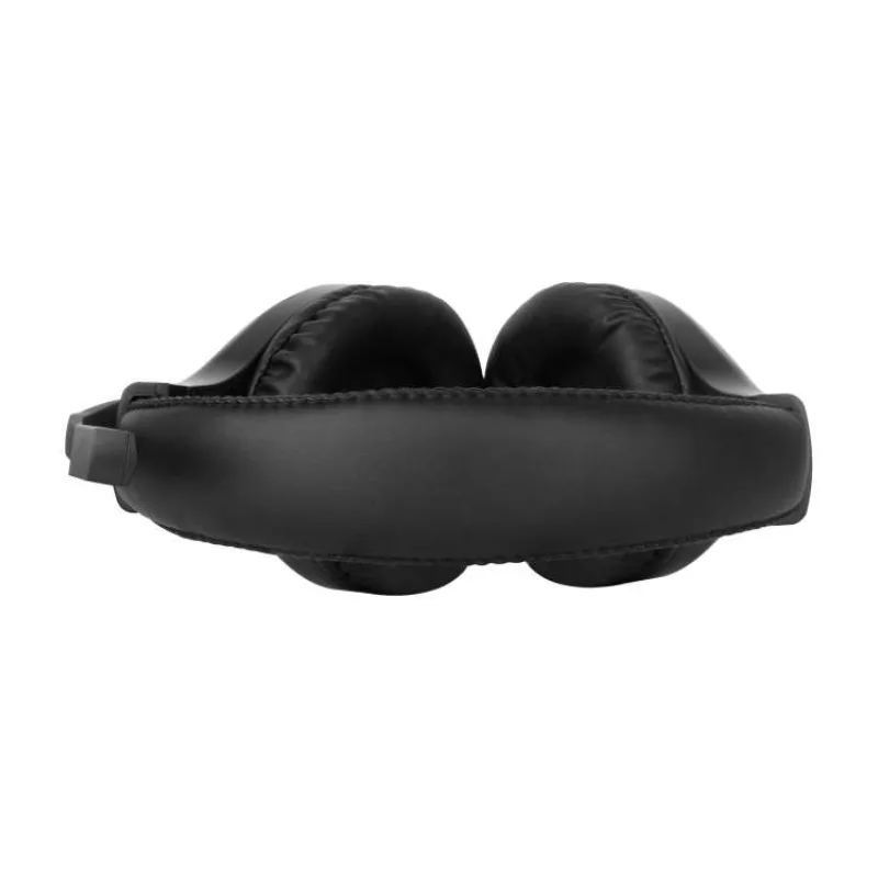 C-TECH sluchátka s mikrofonem MHS-05, USB, ovládání na kabelu, náhlavní, černá (MHS-05U)