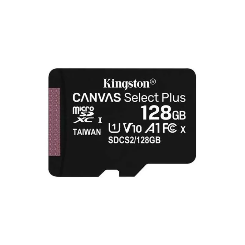 Kingston Canvas Select Plus/Micro SDXC/128GB/UHS-I U1 / Class 10 (SDCS3/128GBSP)