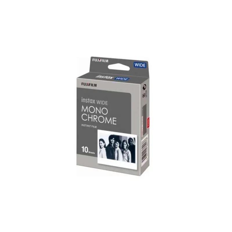Fujifilm Film Instax Wide Monochrome (10/Pk) (70100139612)