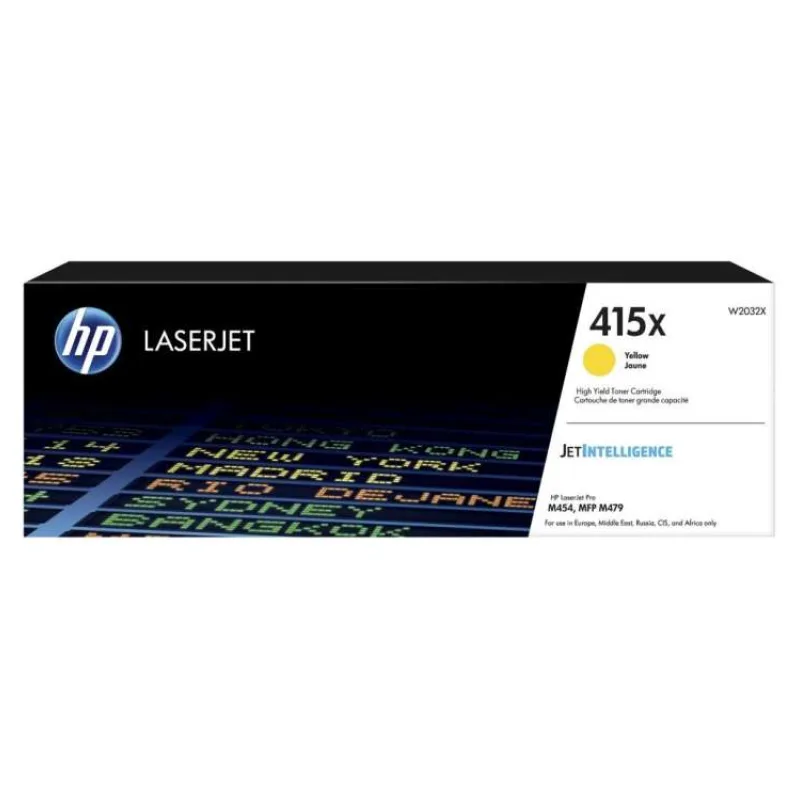 HP 415X Yellow LaserJet Toner Cartridge pre M454, M479, 6 000 str. (W2032X)