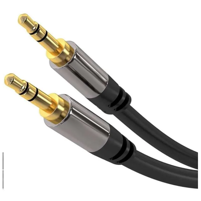 PremiumCord HQ stíněný kabel stereo Jack 3.5mm - Jack 3.5mm M/M 1,5m (kjqmm015)