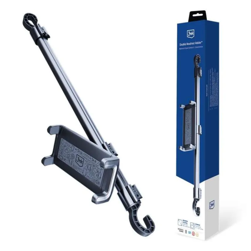 3mk držák na opěrku hlavy - Double Headrest Holder (5903108543217)