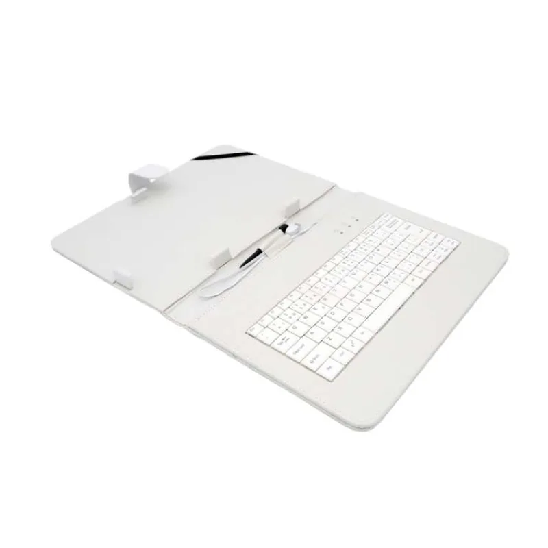 AIREN AiTab Leather Case 4 with USB Keyboard 10" WHITE (CZ/ SK/DE/UK/US.. layout) (Leather Case 4 10W)