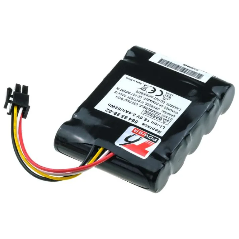 Baterie T6 Power Gardena R130Li, R160Li, Sileno+, 18,5V, 3400mAh, 63Wh, Li-ion (PTGA0001)