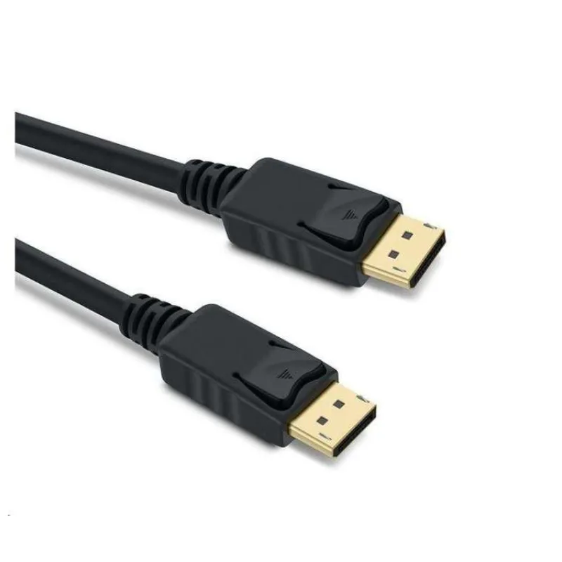 PremiumCord DisplayPort 1.4 přípojný kabel M/M, zlacené konektory, 1m (kport8-01)