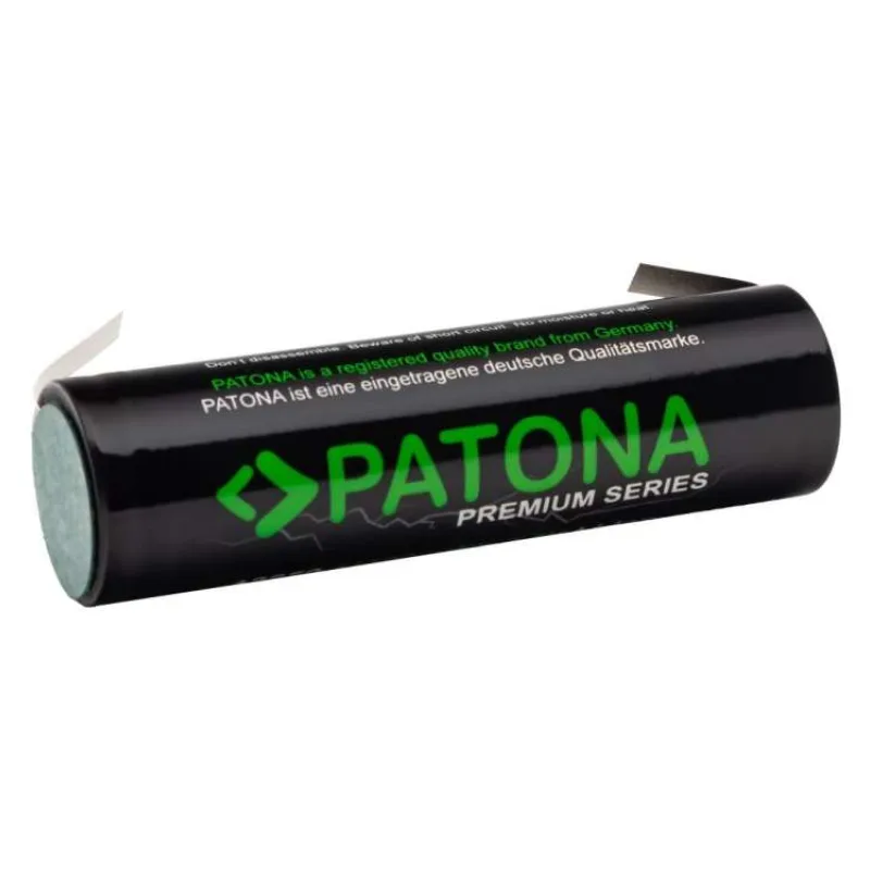 PATONA nabíjecí baterie 18650 Li-lon 3000mAh PREMIUM 3,7V s páskovými vývody pro pájení (PT6526)