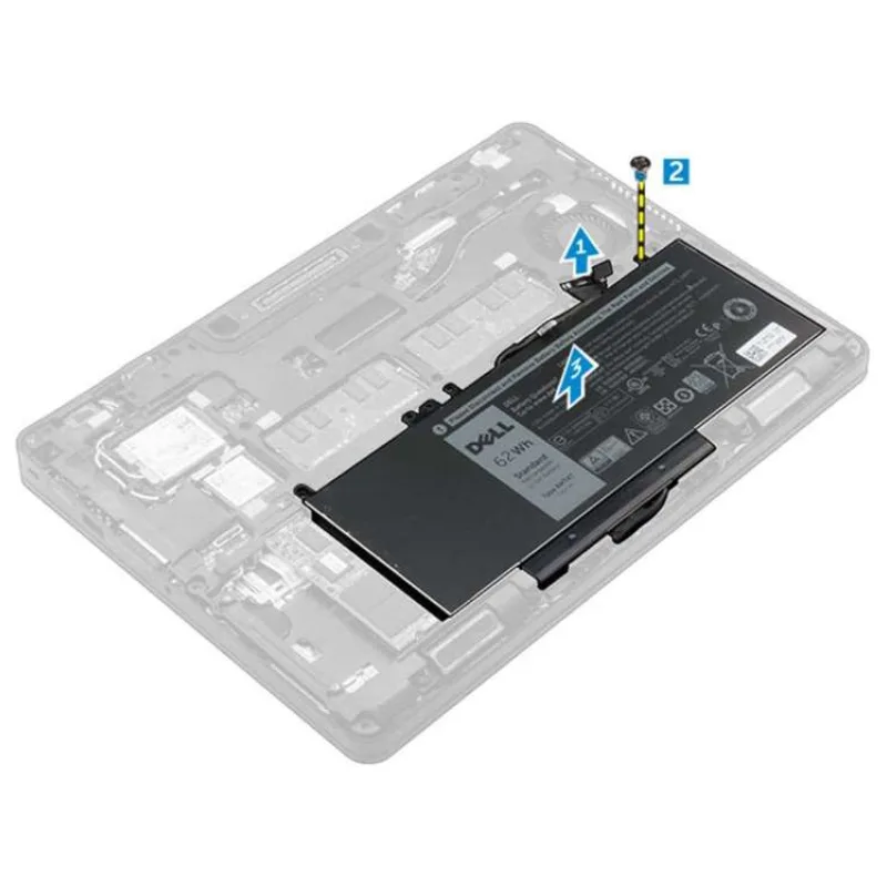 Dell Baterie 4-cell 62W/HR LI-ON pro Latitude E5270/E5470/E5570/3510 (451-BBUQ)