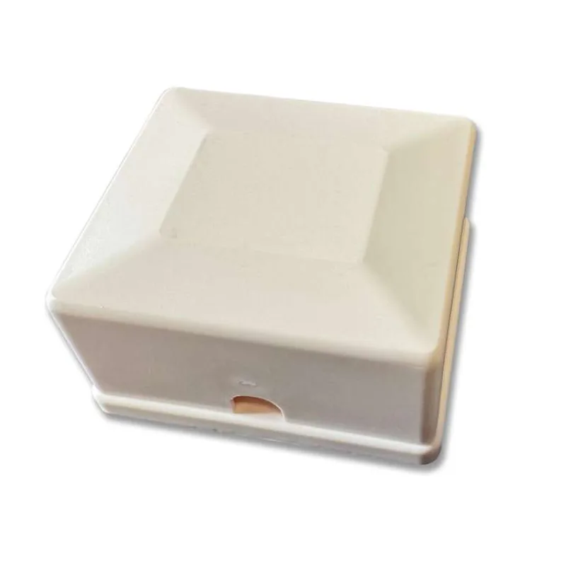 Neosadená zásuvka na omietku pre 1 keystone protiprachová (2223)