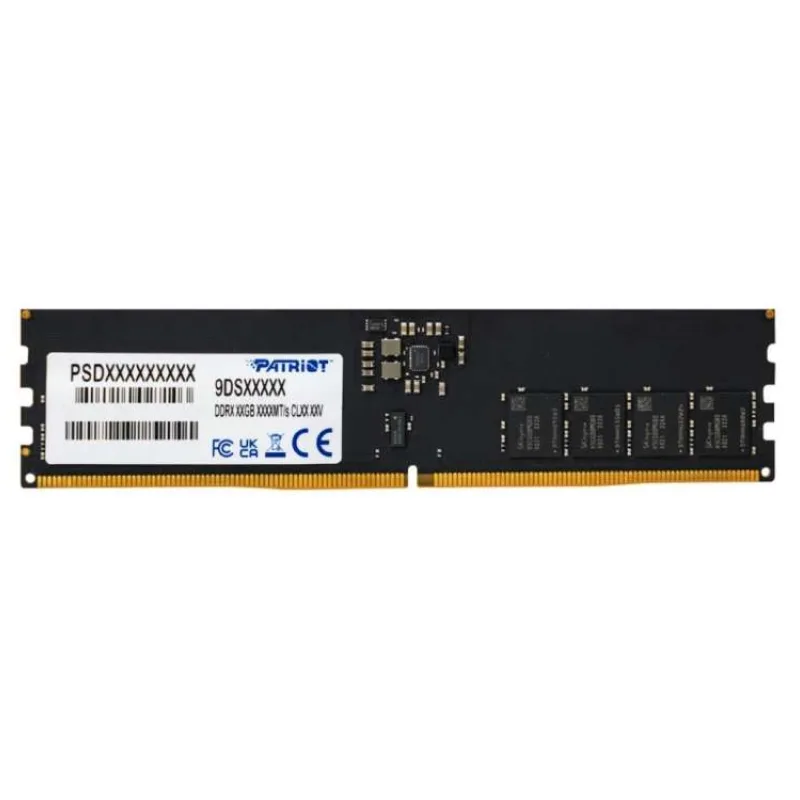 PATRIOT Signature 32GB DDR5 6400MT/s / CUDIMM / CL52 / 1,1V / (PSD532G6402C)