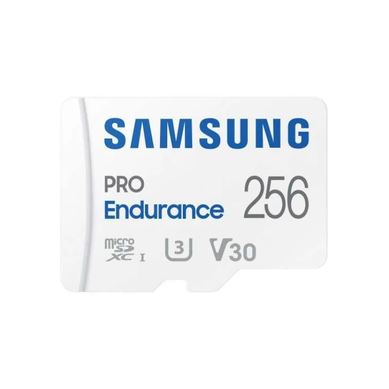256 GB . microSDXC karta Samsung PRO Endurance + SD adaptér (MB-MJ256KA/EU)