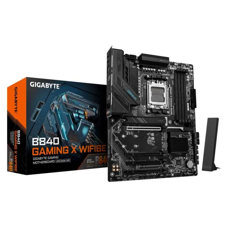 GIGABYTE MB Sc AM5 B840 GAMING X WF6E, AMD B840, 4xDDR5, WIFI, DP, HDMI, ATX (B840 GAMING X WF6E)