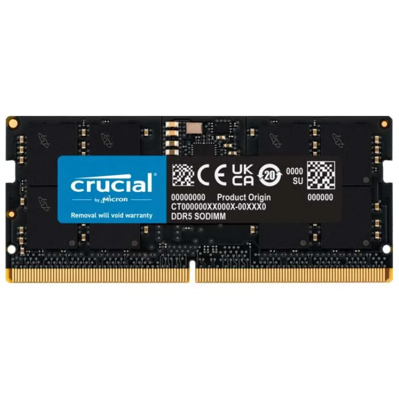 CRUCIAL SODIMM DDR5 16GB 5600MHz CL46 (CT16G56C46S5)