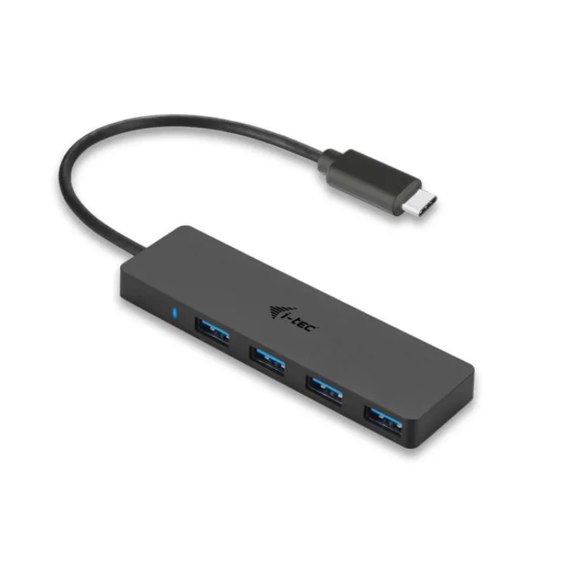 i-tec USB 3.1 Type C SLIM HUB 4 Port passive Black (C31HUB404)