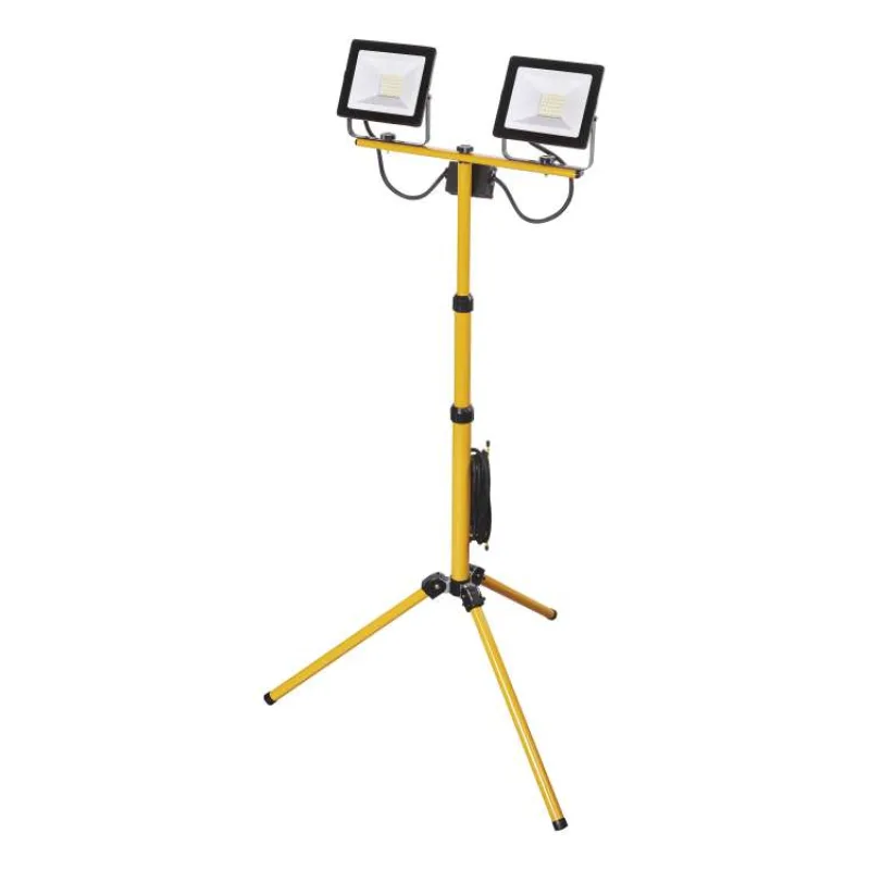 LED REFLEKTOR HOBBY SLIM 2× 30W 4800LM + TROJNOŽKA (1531223120)