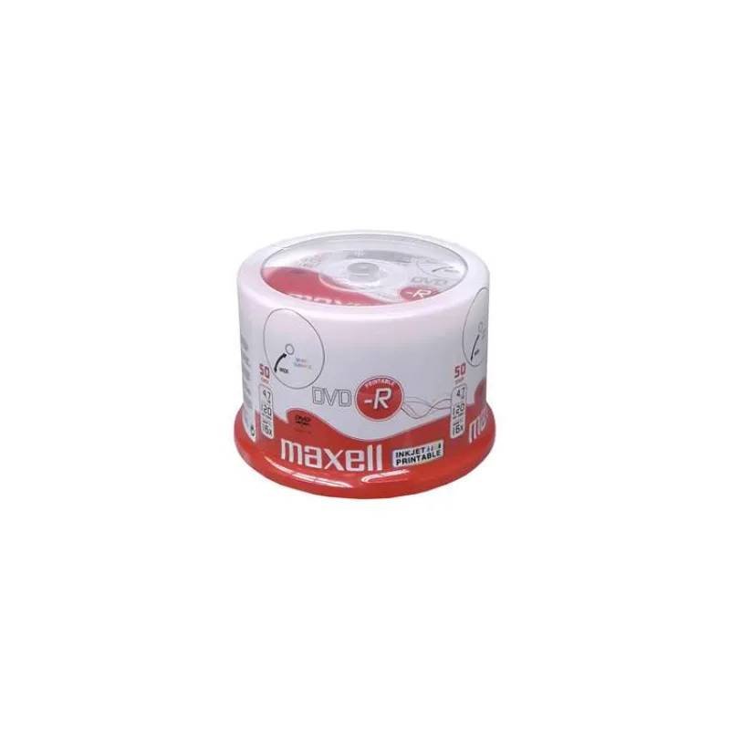 DVD-R MAXELL Printable 4,7GB 16X 50ks/cake (275701.40.TW)